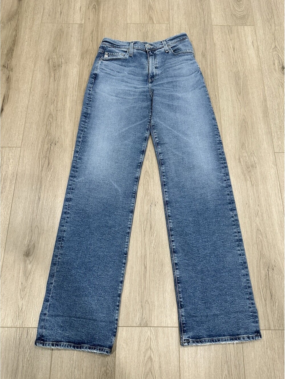 AG Adriano Goldschmied Kora High Rise Wide Leg  Jeans Size 28